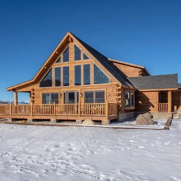 The Titan CEO A-frame retreat in snowy Twin Lakes